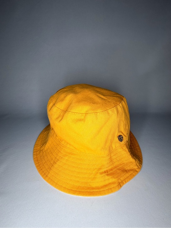 Vince Camuto Accessories - Vince Camuto Mustard Yellow Reversible Bucket Hat